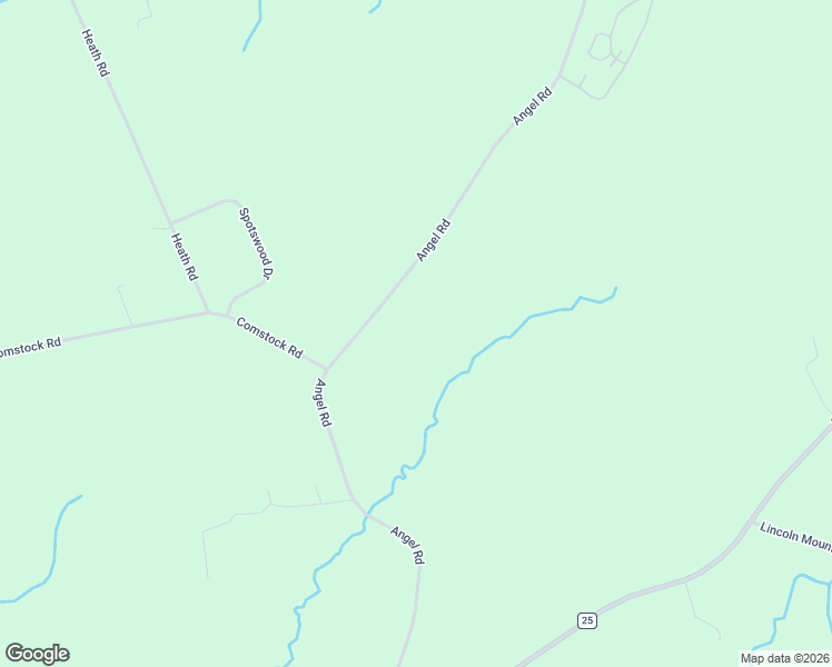 map of restaurants, bars, coffee shops, grocery stores, and more near 315 Angel Road in Greenfield Center