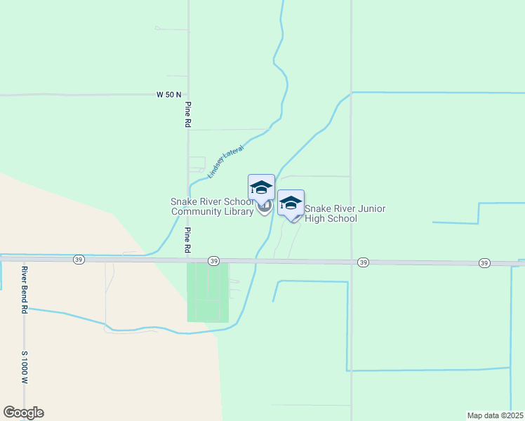 map of restaurants, bars, coffee shops, grocery stores, and more near 922 Idaho 39 in Blackfoot