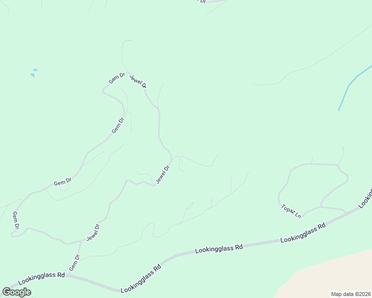 map of restaurants, bars, coffee shops, grocery stores, and more near 190 Paradise Point Lane in Roseburg