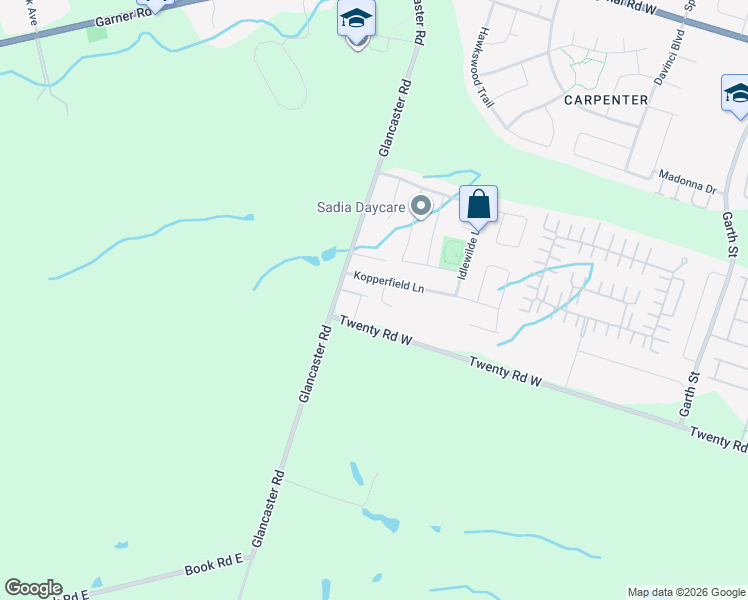 map of restaurants, bars, coffee shops, grocery stores, and more near 15 Kellogg Avenue in Hamilton