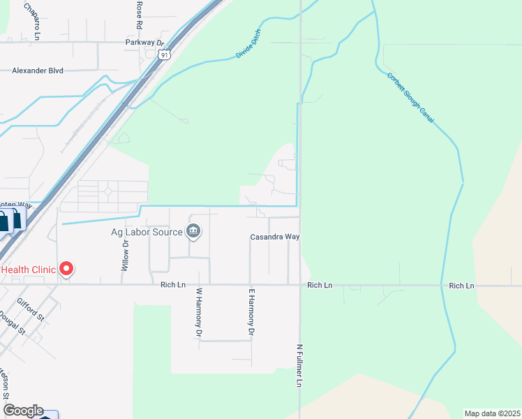 map of restaurants, bars, coffee shops, grocery stores, and more near 1401 Meggan Street in Blackfoot