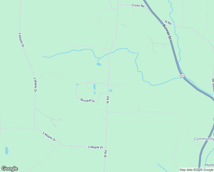 map of restaurants, bars, coffee shops, grocery stores, and more near 2501 West Road in Bennington County