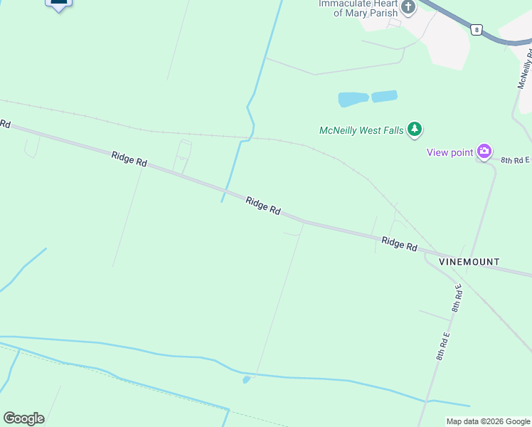 map of restaurants, bars, coffee shops, grocery stores, and more near 912 Ridge Road in Hamilton
