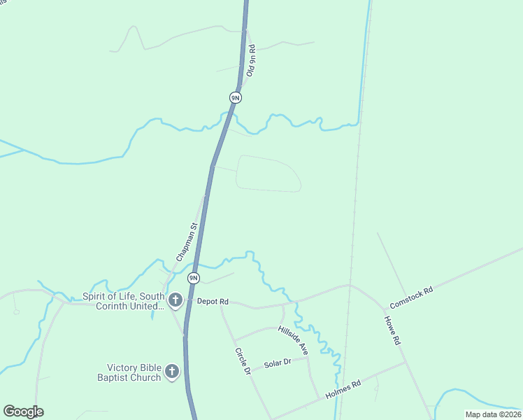 map of restaurants, bars, coffee shops, grocery stores, and more near 19 Locust Ridge Drive in Corinth