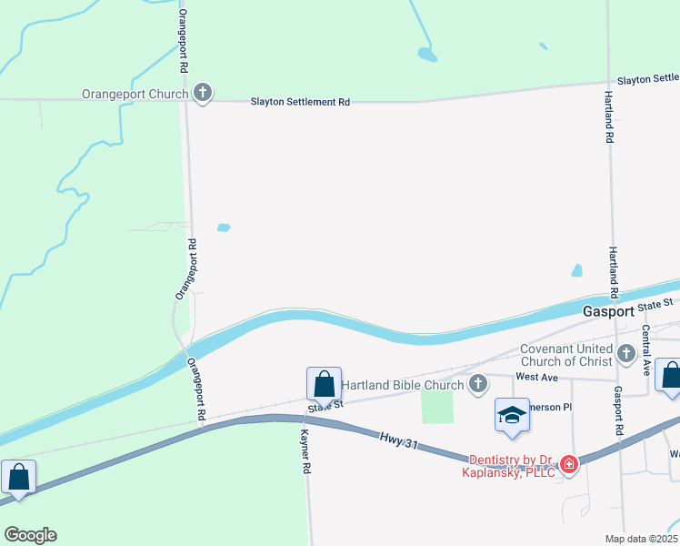 map of restaurants, bars, coffee shops, grocery stores, and more near in Gasport