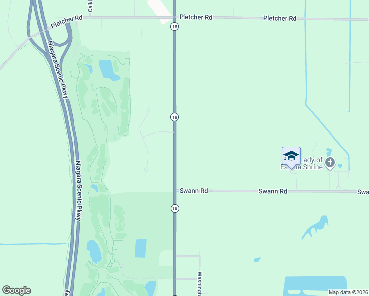 map of restaurants, bars, coffee shops, grocery stores, and more near 4409 Creek Road in Lewiston