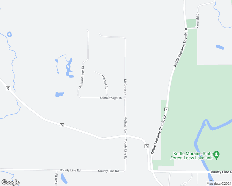 map of restaurants, bars, coffee shops, grocery stores, and more near 305 Schraufnagel Drive in Hartland