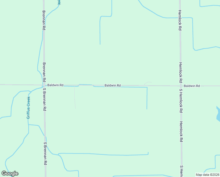 map of restaurants, bars, coffee shops, grocery stores, and more near 16475 Baldwin Road in Chesaning