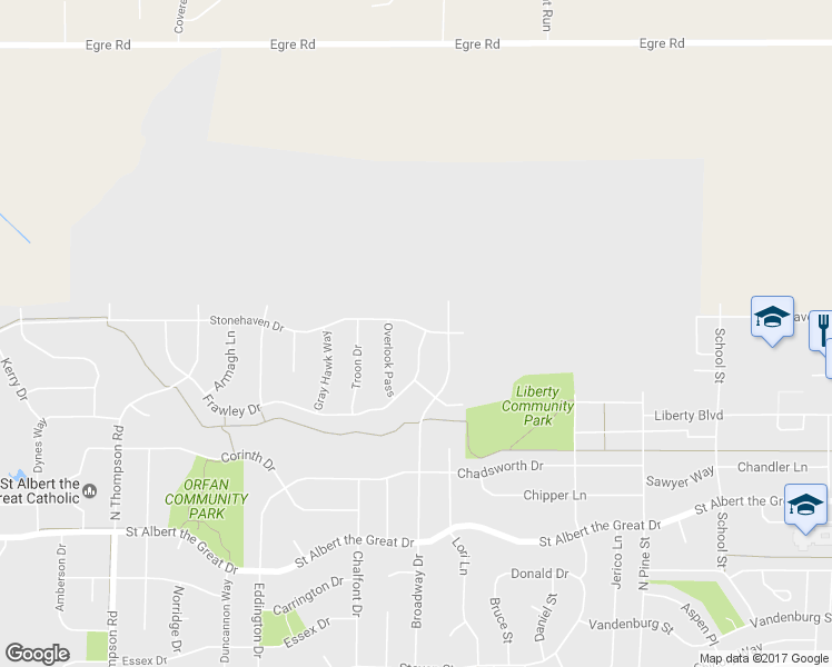map of restaurants, bars, coffee shops, grocery stores, and more near 1710 Frawley Drive in Sun Prairie