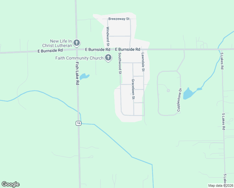 map of restaurants, bars, coffee shops, grocery stores, and more near 5805 Southwood Street in North Branch