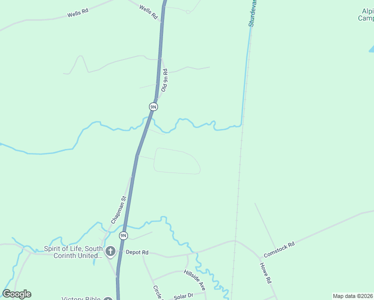 map of restaurants, bars, coffee shops, grocery stores, and more near 49 Locust Ridge Drive in Corinth