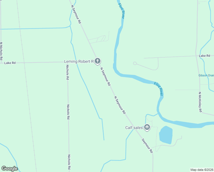 map of restaurants, bars, coffee shops, grocery stores, and more near 13495 Seymour Road in Montrose