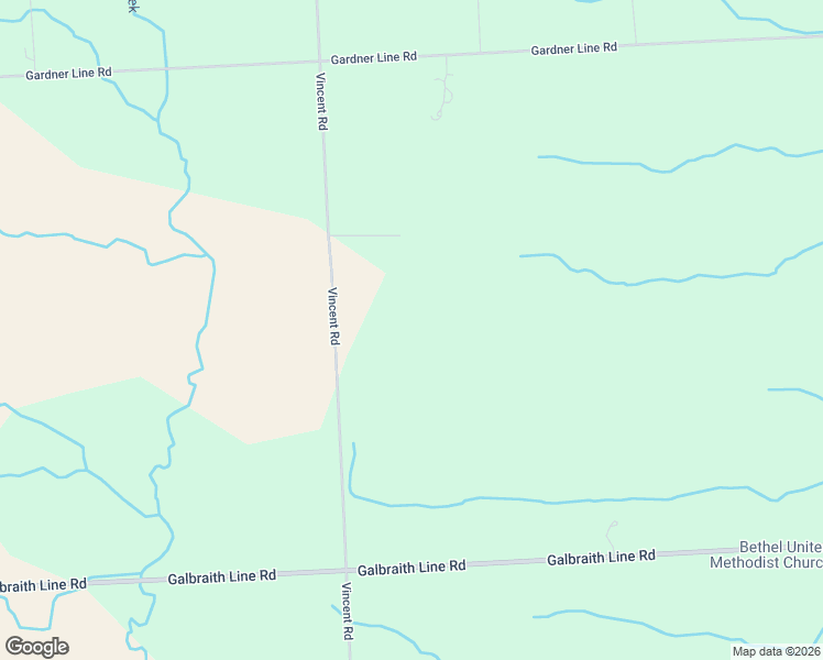 map of restaurants, bars, coffee shops, grocery stores, and more near 7751 Vincent Road in Croswell