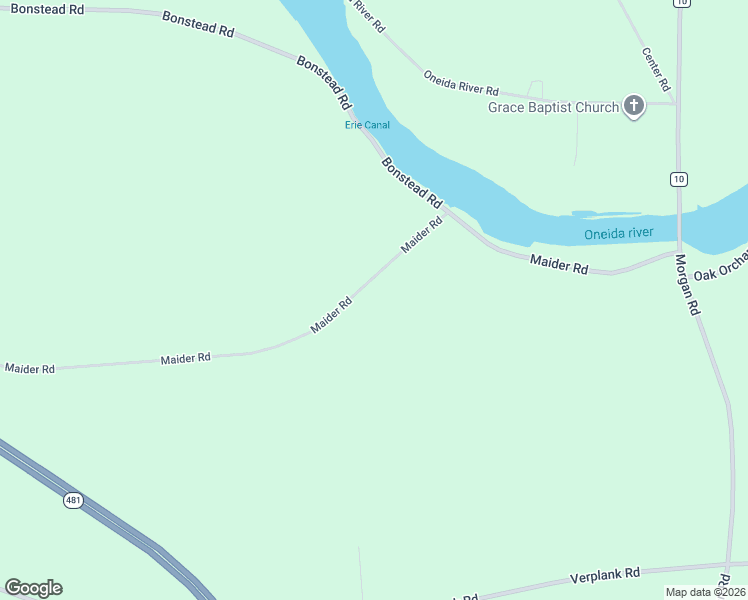 map of restaurants, bars, coffee shops, grocery stores, and more near 4068 Maider Road in Clay