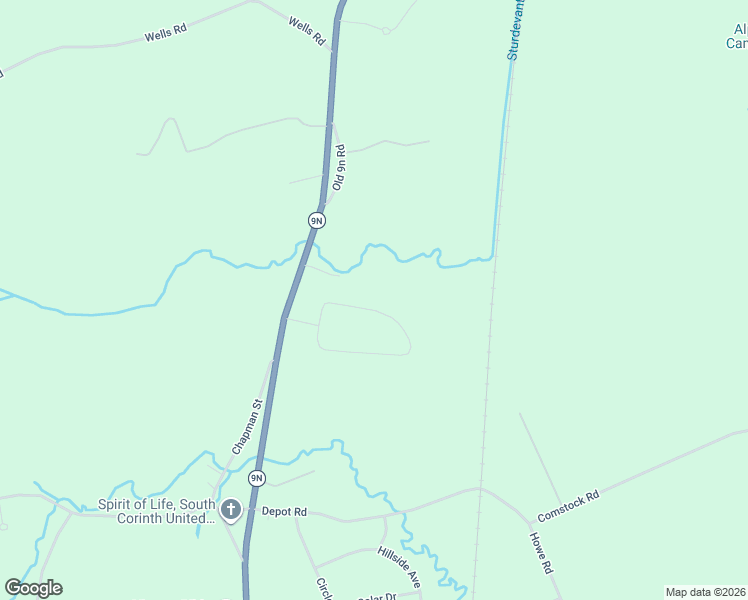 map of restaurants, bars, coffee shops, grocery stores, and more near 49 Locust Ridge Drive in Corinth