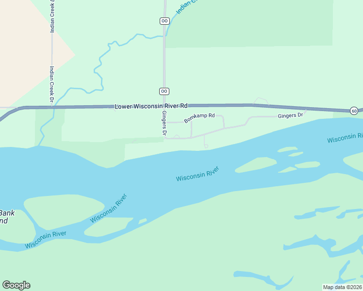 map of restaurants, bars, coffee shops, grocery stores, and more near 23315 Gingers Drive in Muscoda