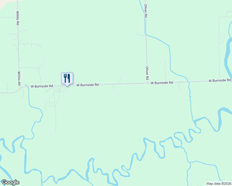 map of restaurants, bars, coffee shops, grocery stores, and more near 615 West Burnside Road in Fostoria