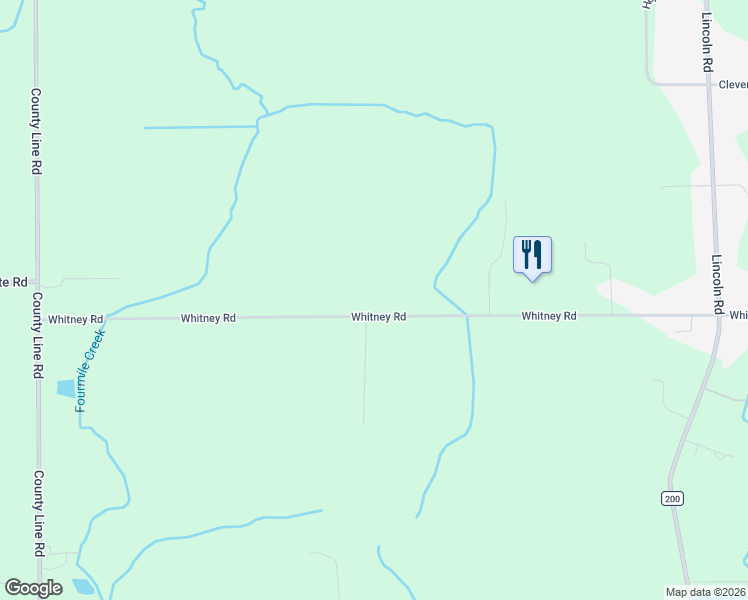 map of restaurants, bars, coffee shops, grocery stores, and more near 359 Whitney Road in Ontario