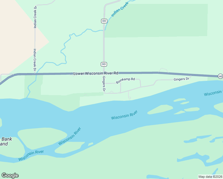 map of restaurants, bars, coffee shops, grocery stores, and more near 23315 Gingers Drive in Muscoda