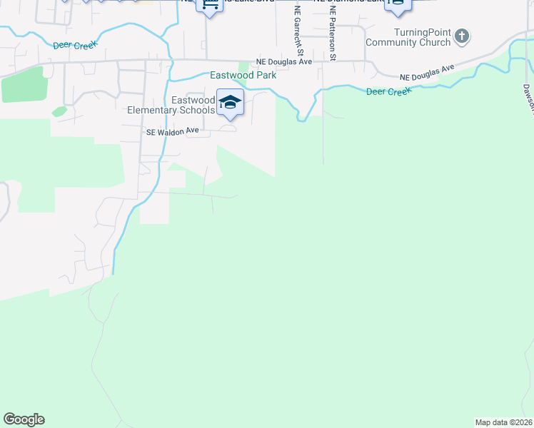 map of restaurants, bars, coffee shops, grocery stores, and more near in Roseburg