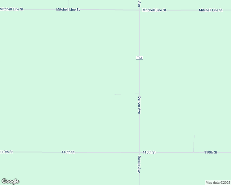 map of restaurants, bars, coffee shops, grocery stores, and more near 1061 Dancer Avenue in Nora Springs