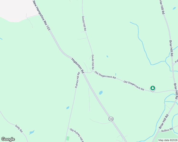 map of restaurants, bars, coffee shops, grocery stores, and more near 16 Gould Hill Road in Hopkinton