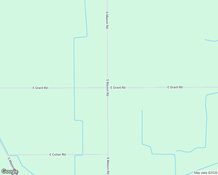 map of restaurants, bars, coffee shops, grocery stores, and more near 11000 East Grant Road in Ashley