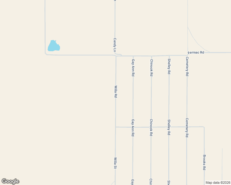 map of restaurants, bars, coffee shops, grocery stores, and more near Willa Road in Lake County