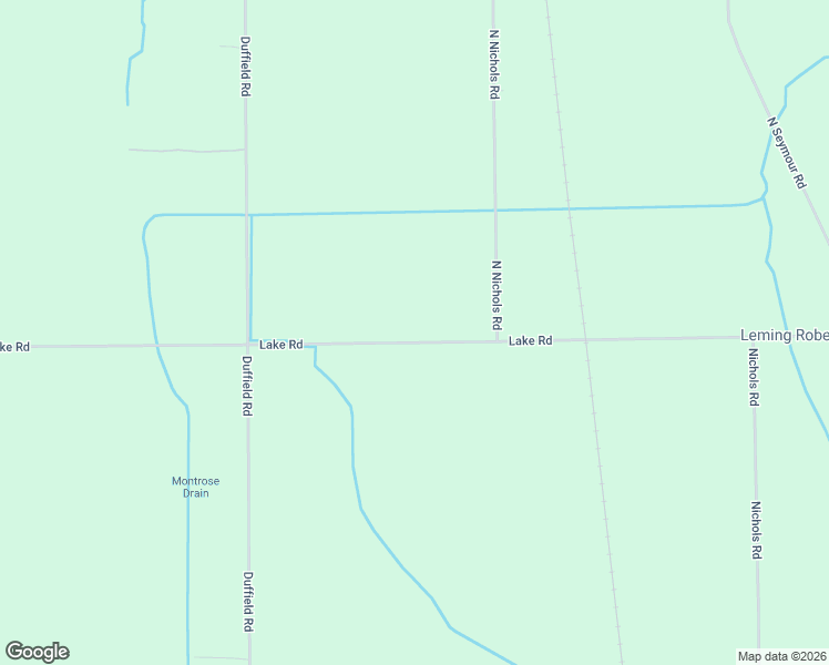 map of restaurants, bars, coffee shops, grocery stores, and more near 11346 Lake Road in Montrose