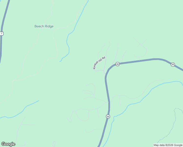 map of restaurants, bars, coffee shops, grocery stores, and more near 7 Kimball Hill Road in Winhall