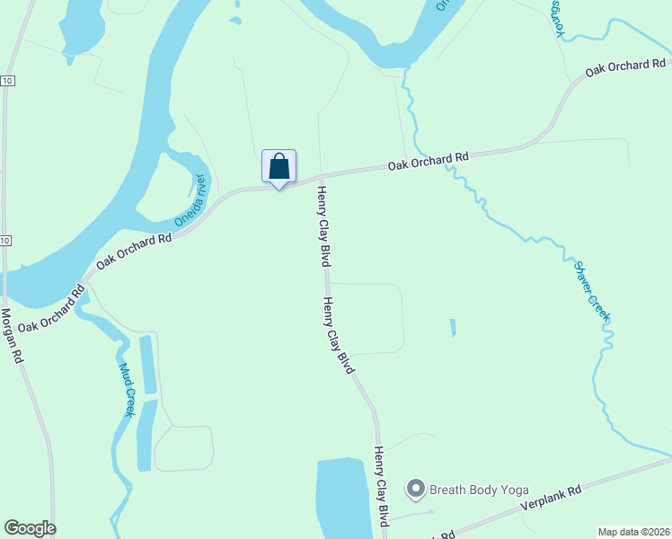 map of restaurants, bars, coffee shops, grocery stores, and more near 8996 Henry Clay Boulevard in Clay