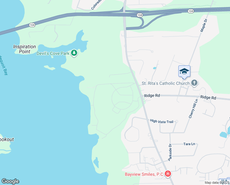 map of restaurants, bars, coffee shops, grocery stores, and more near 1051 Hillsboro Cove Cir in Webster