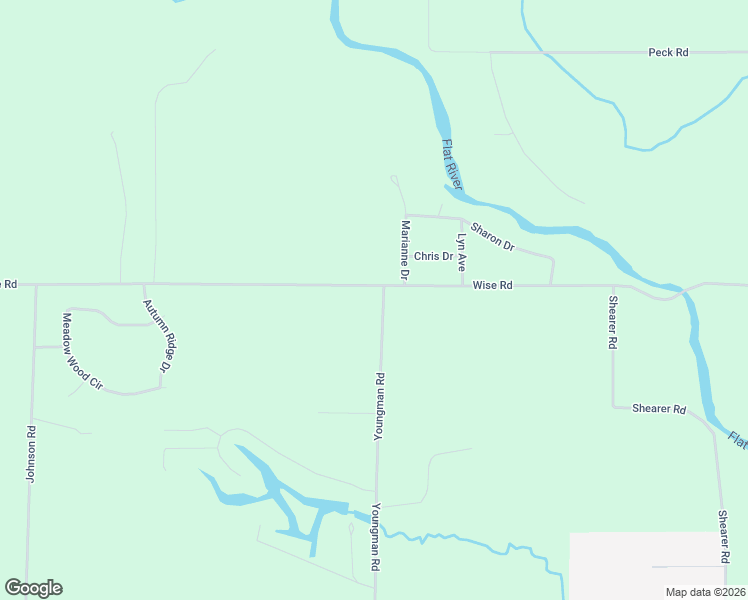 map of restaurants, bars, coffee shops, grocery stores, and more near 6058 Youngman Road in Greenville