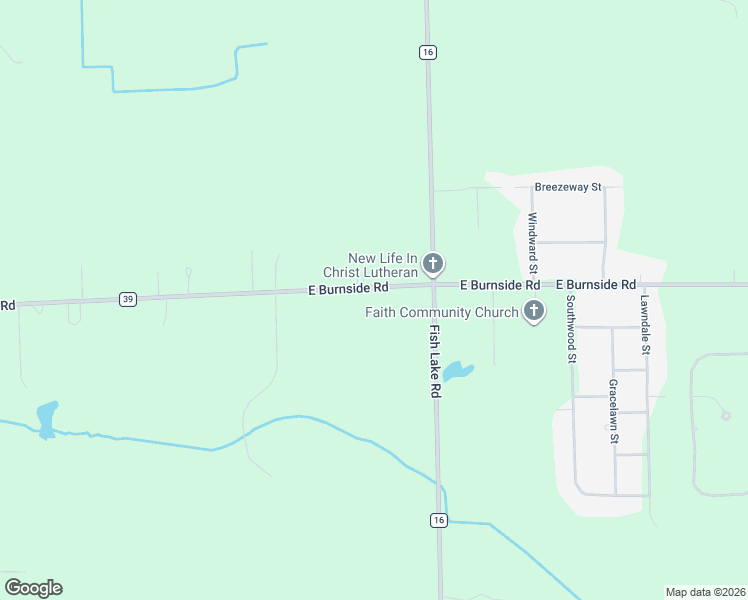 map of restaurants, bars, coffee shops, grocery stores, and more near 2428 East Burnside Road in North Branch