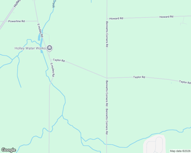 map of restaurants, bars, coffee shops, grocery stores, and more near 17012 Taylor Road in Holley