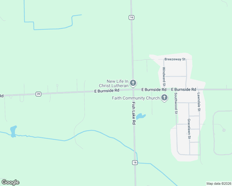 map of restaurants, bars, coffee shops, grocery stores, and more near 2428 East Burnside Road in North Branch