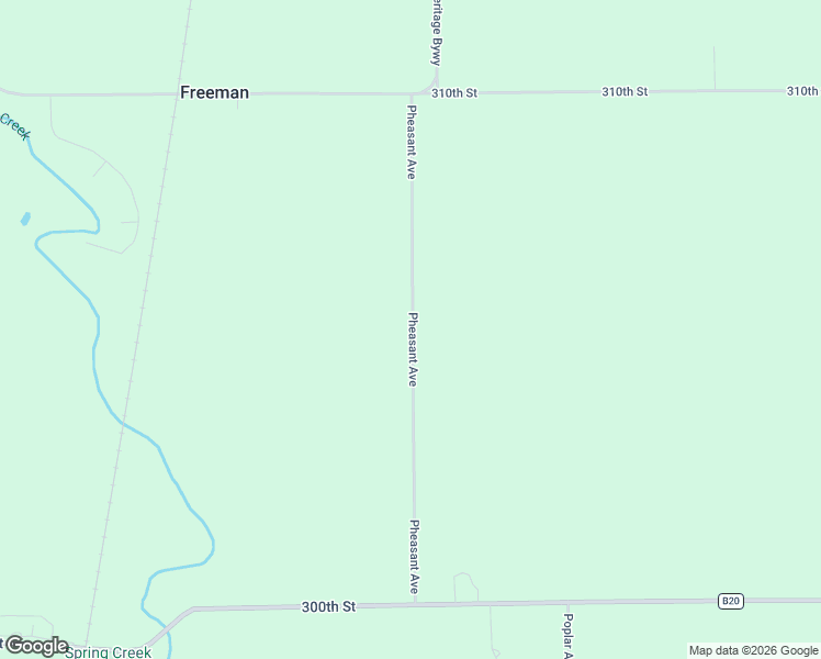 map of restaurants, bars, coffee shops, grocery stores, and more near 21530 Pheasant Avenue in Mason City