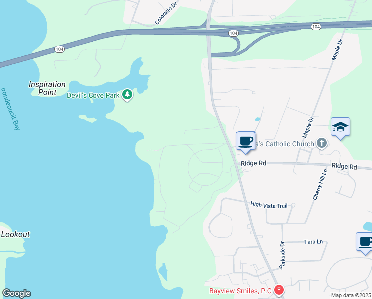 map of restaurants, bars, coffee shops, grocery stores, and more near 1051 Hillsboro Cove Circle in Webster