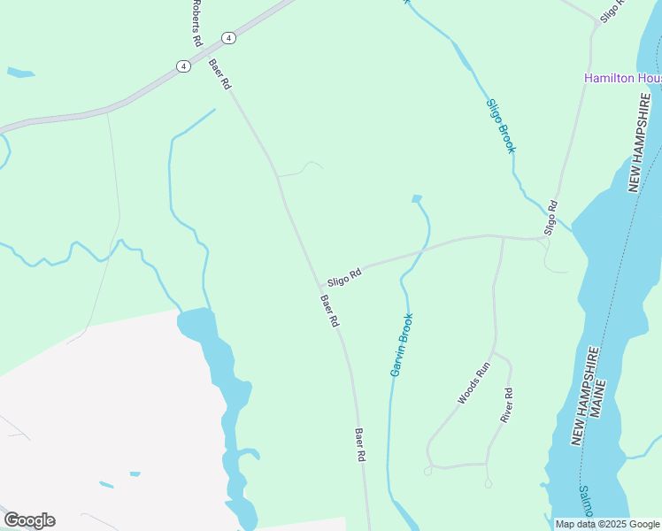 map of restaurants, bars, coffee shops, grocery stores, and more near 124 Baer Road in Rollinsford