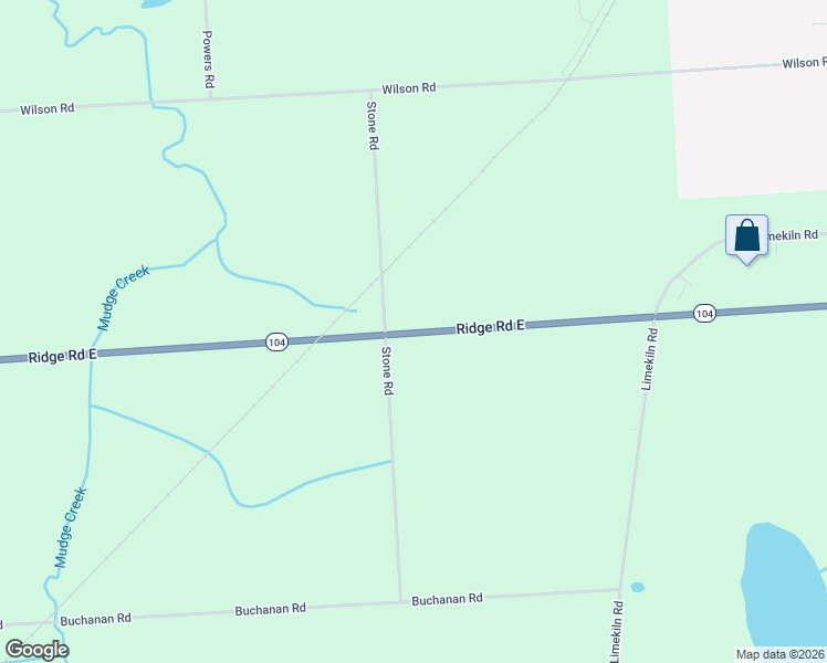 map of restaurants, bars, coffee shops, grocery stores, and more near New York 104 in Wolcott