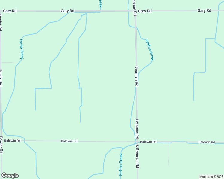 map of restaurants, bars, coffee shops, grocery stores, and more near 14500 Brennan Road in Chesaning