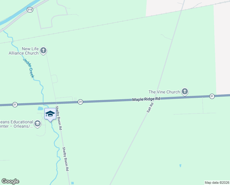 map of restaurants, bars, coffee shops, grocery stores, and more near 10889 Maple Ridge Road in Medina