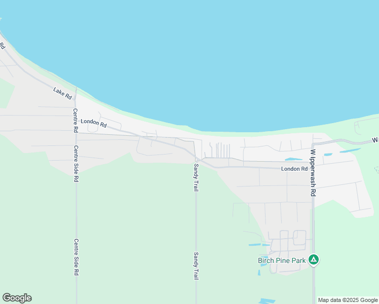 map of restaurants, bars, coffee shops, grocery stores, and more near London Road in Lambton Shores
