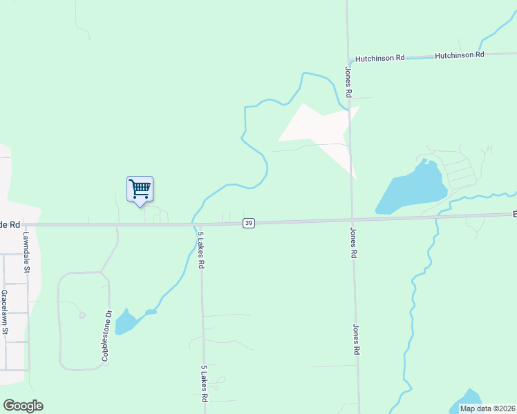 map of restaurants, bars, coffee shops, grocery stores, and more near 3097 East Burnside Road in North Branch