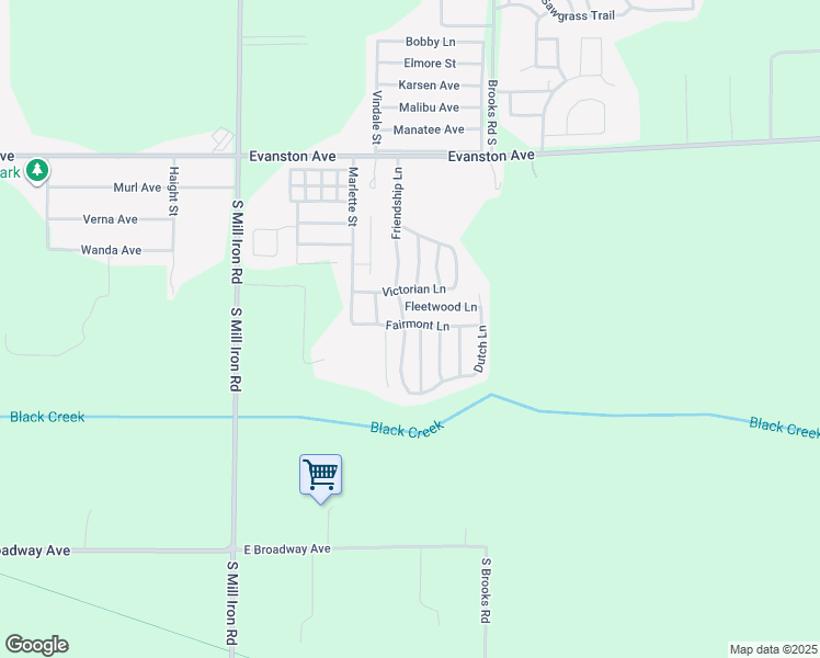 map of restaurants, bars, coffee shops, grocery stores, and more near 2508 Friendship Lane in Muskegon