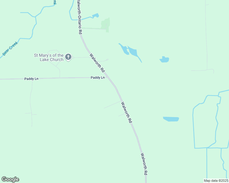 map of restaurants, bars, coffee shops, grocery stores, and more near 5713 Walworth Road in Ontario
