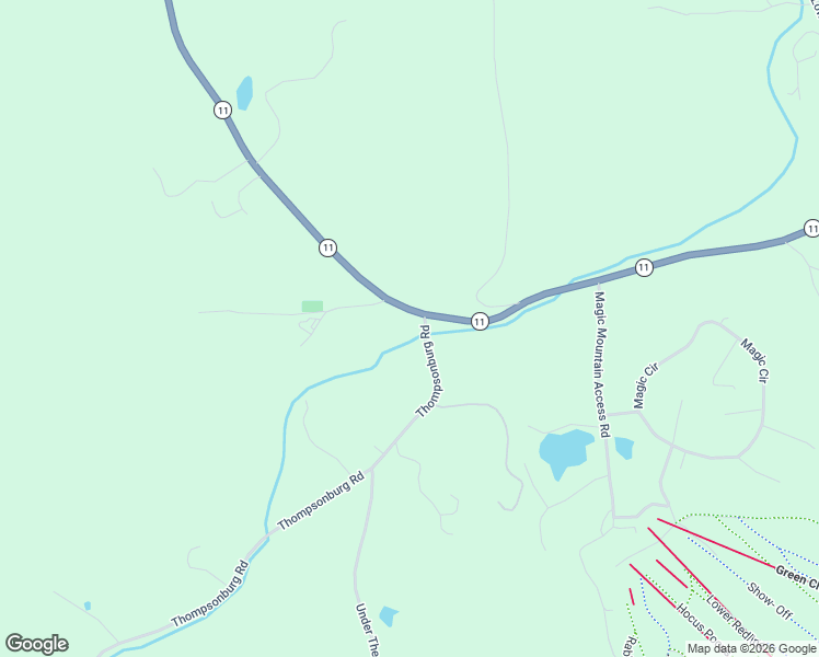 map of restaurants, bars, coffee shops, grocery stores, and more near 3095 Thompsonburg Road in Londonderry