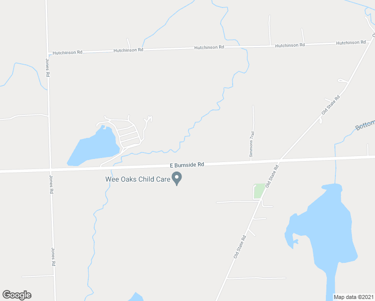 map of restaurants, bars, coffee shops, grocery stores, and more near 3707 East Burnside Road in North Branch