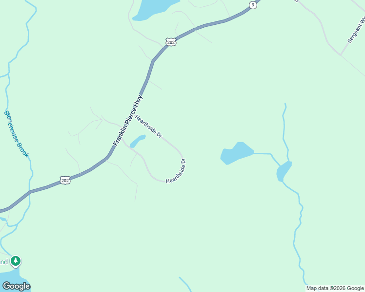 map of restaurants, bars, coffee shops, grocery stores, and more near 53 Hearthside Drive in Barrington