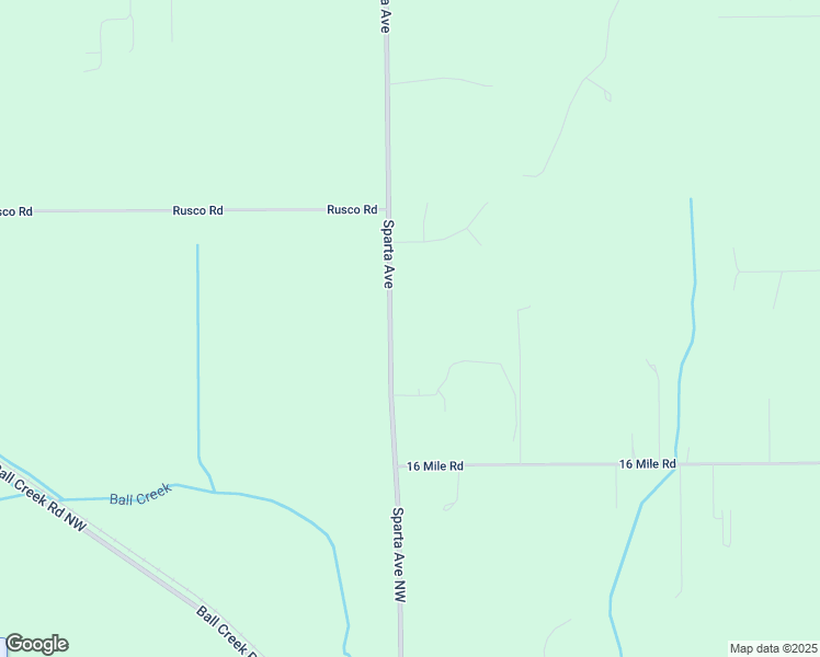 map of restaurants, bars, coffee shops, grocery stores, and more near 13488 Sparta Avenue in Kent City
